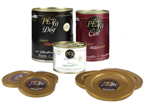 Petfit Hundefutter und Katzenfutter Dosen